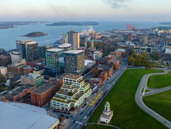 Downtown Halifax Aerial View