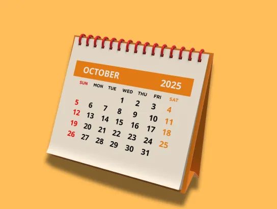 October Calendar